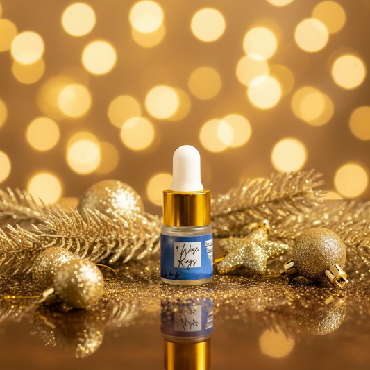 Mini 3 Wise Kings Perfumed Skin and Hair Oil